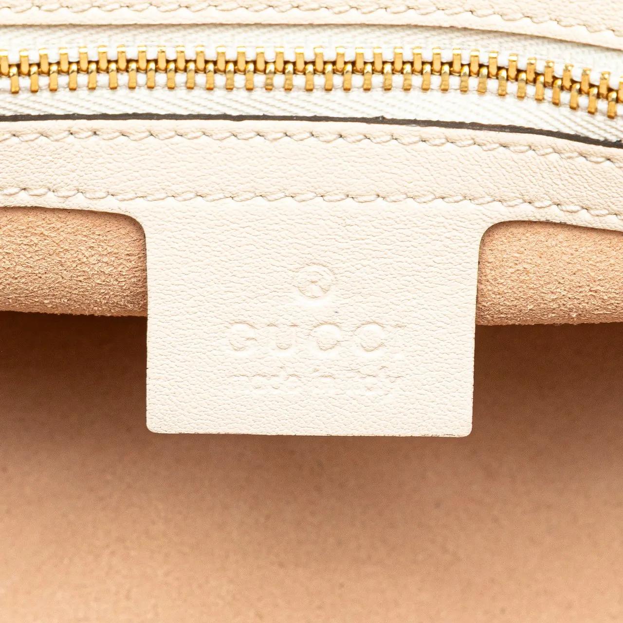 Thumbnail - Gucci Hobo Bags - 2000-2015 Medium Guccissima Soft Shoulder Bag - Gr. unisize - in Weiß - für Damen