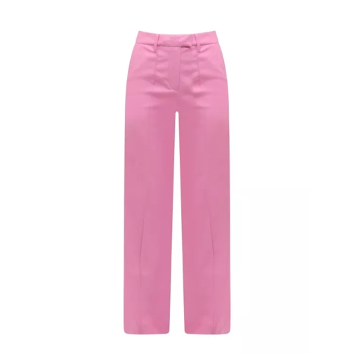 Stand Studio Alternative Material To Leather Trouser Pink Pantalons