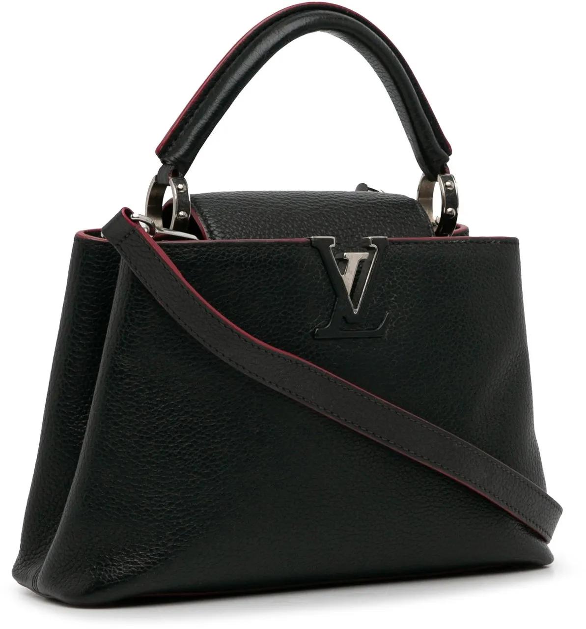 Thumbnail - Louis Vuitton Hobo Bags - 2021-2024 Taurillon Capucines BB - Gr. unisize - in Schwarz - für Damen