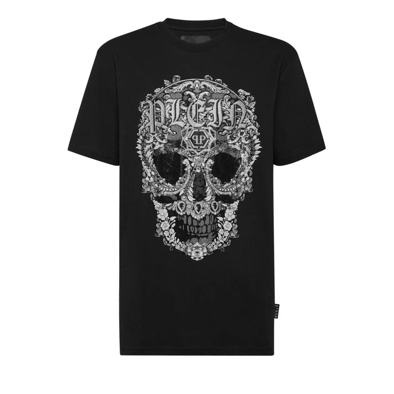Philipp Plein T-Shirt T-Shirt Skull schwarz