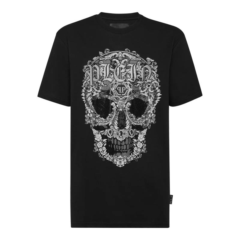 Philipp Plein T-Shirt T-Shirt Skull schwarz