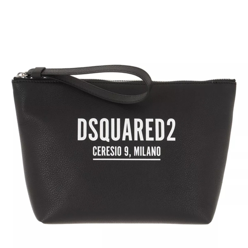 Dsquared2 Cosmetic Bag Black Custodia per cosmetici