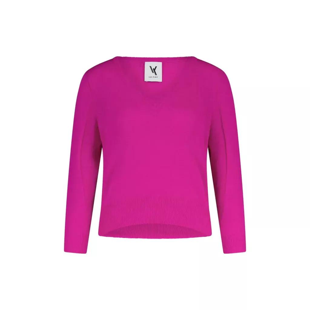 van Kukil - Kaschmir Pullover - Größe XS - pink