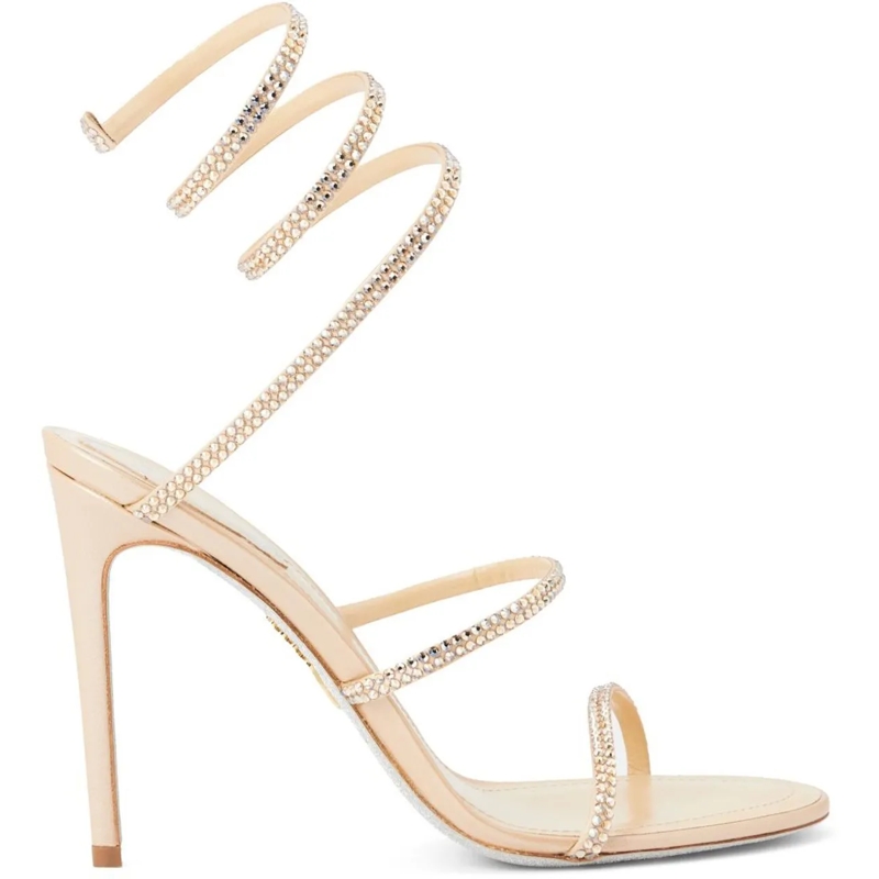 René Caovilla Sandalen Sandals Beige beige