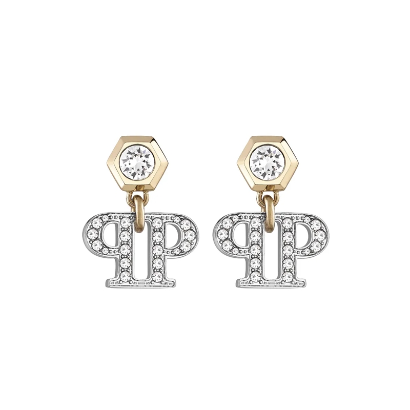 Philipp Plein Ohrstecker Ohrringe Pp Elements gold