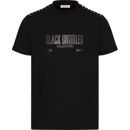 Valentino Garavani T-shirts and Polos Black schwarz 