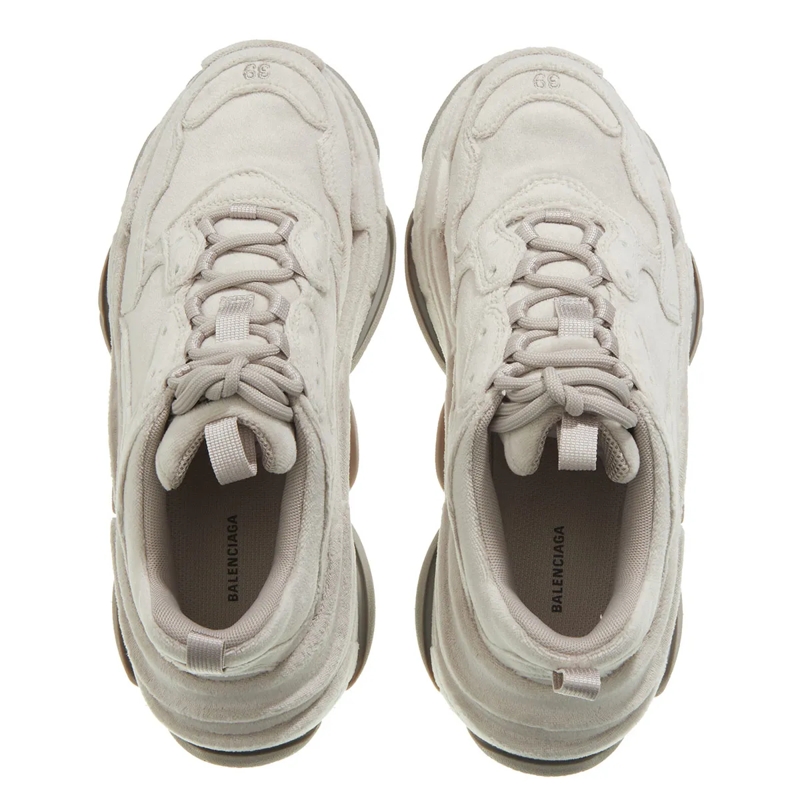 Balenciaga Low-Top-Sneaker Triple S Sneaker Beige (Image 5)