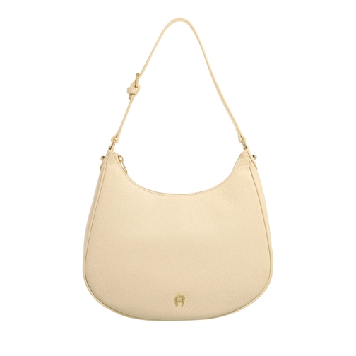 AIGNER Hobo Bag Diadora Macadamia White