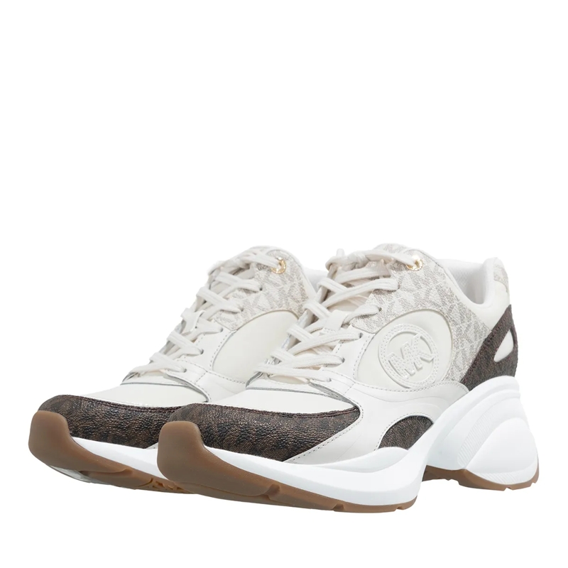 MICHAEL Michael Kors Low-Top-Sneaker Zuma Trainer Brown Multi(Image 3)