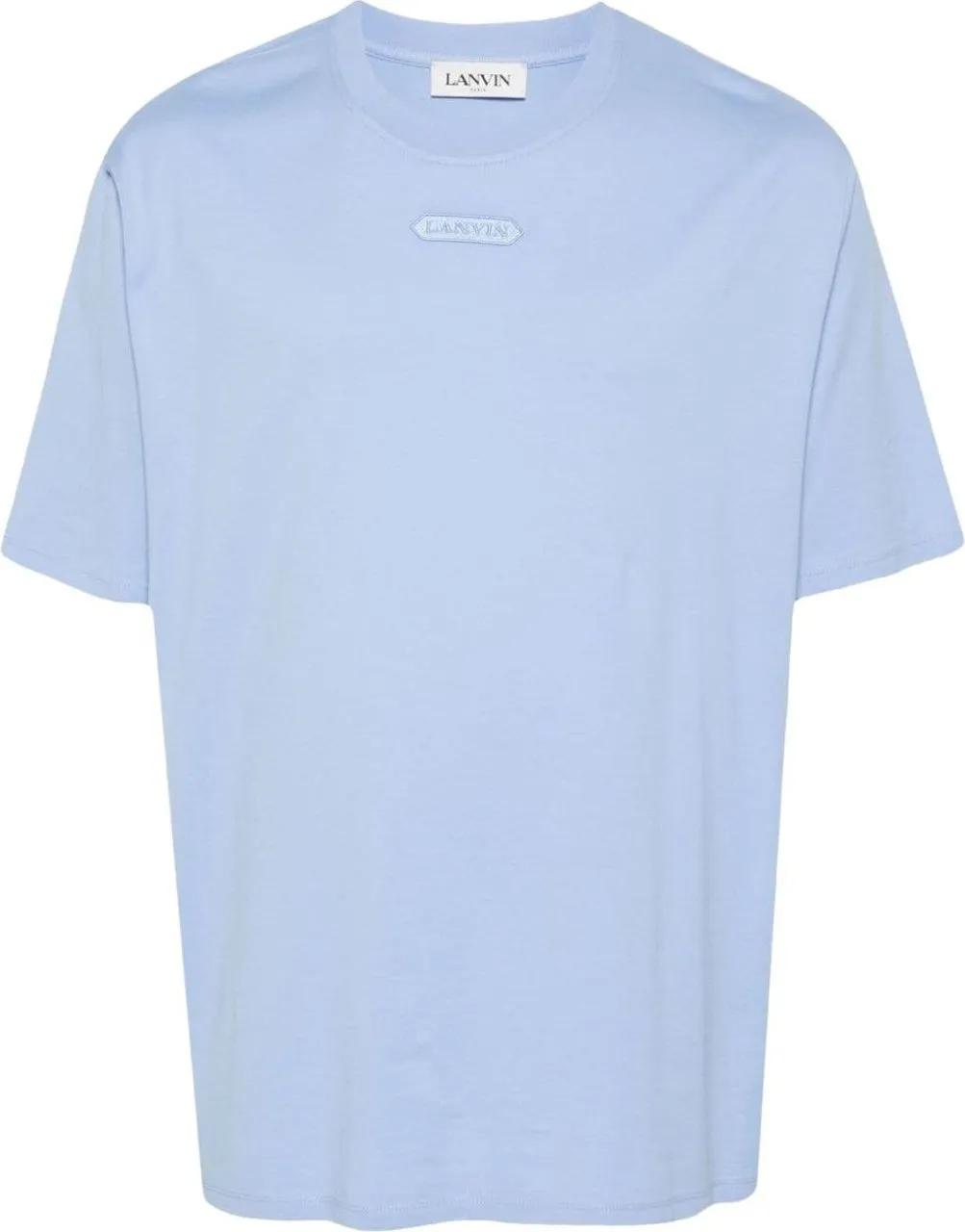 Lanvin - T-shirts and Polos Blue - Größe L - blue