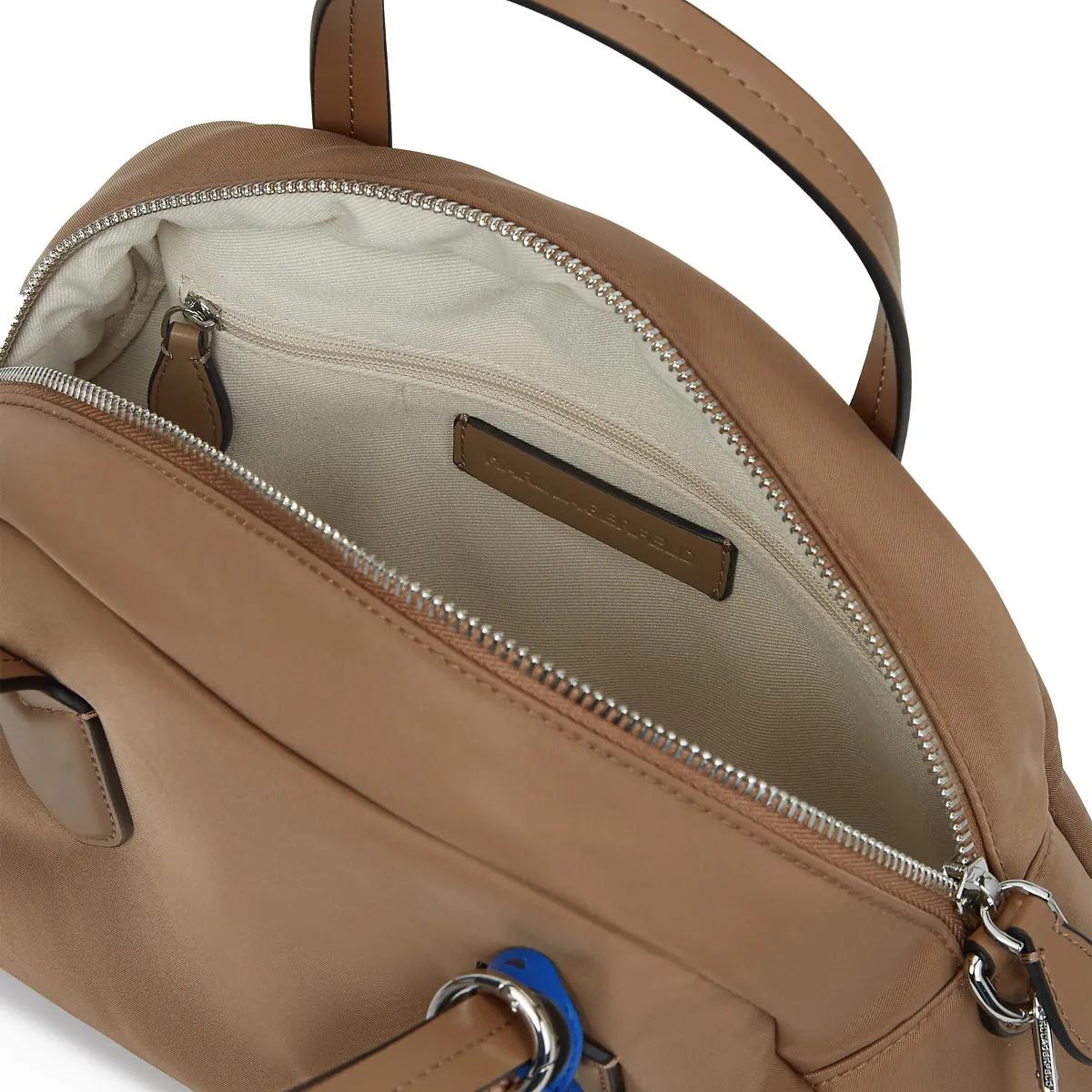 Thumbnail - Karl Lagerfeld Crossbody Bags - Ikon Bowling Bag aus Nylon - Gr. unisize - in Braun - für Damen