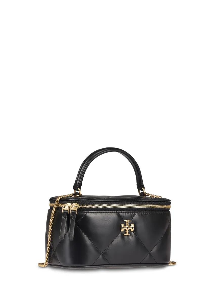TORY BURCH Hobo bags Kira Diamond Quilt Vanity Case in zwart