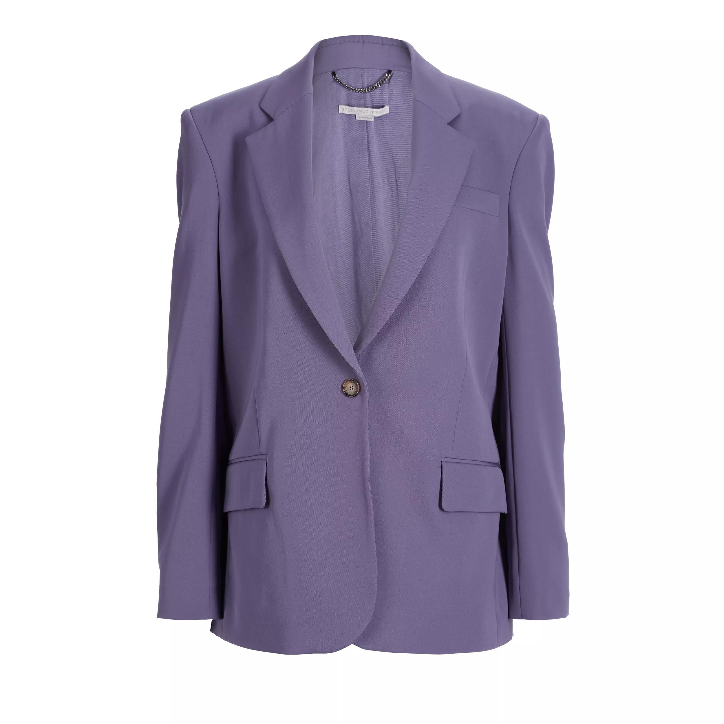 Thumbnail - Stella McCartney - ICONIC/SLIM BOYFRIEND Blazer - Größe I40 - violett