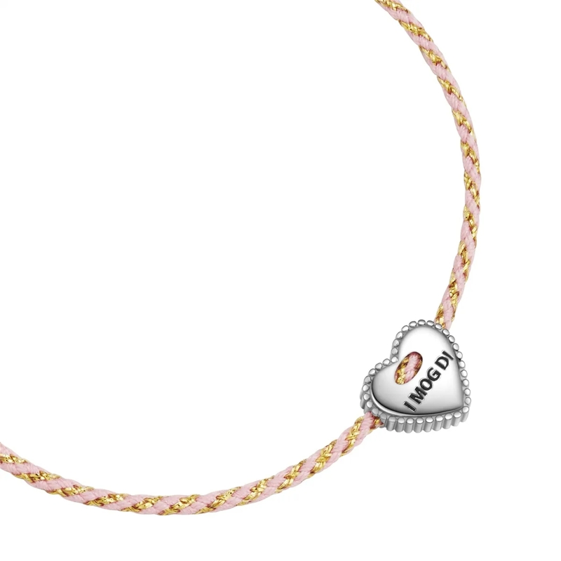 Glanzstücke München Armband Sterling Silber Armband Herz "I MOG DI" silber(Image 4)