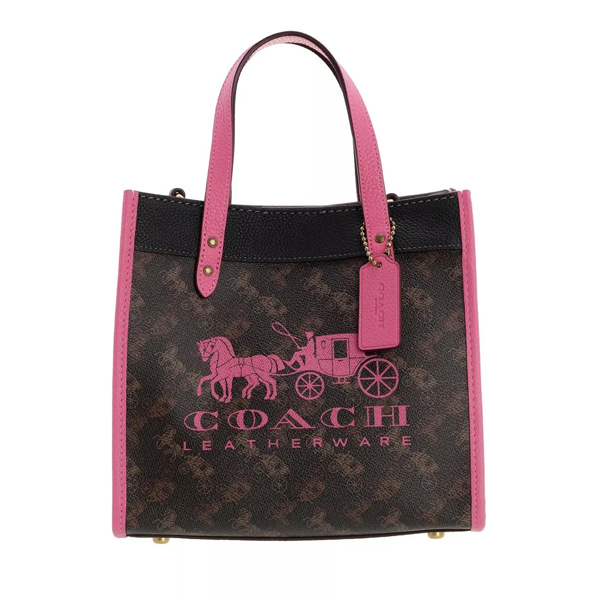 Coach tote bag online pink