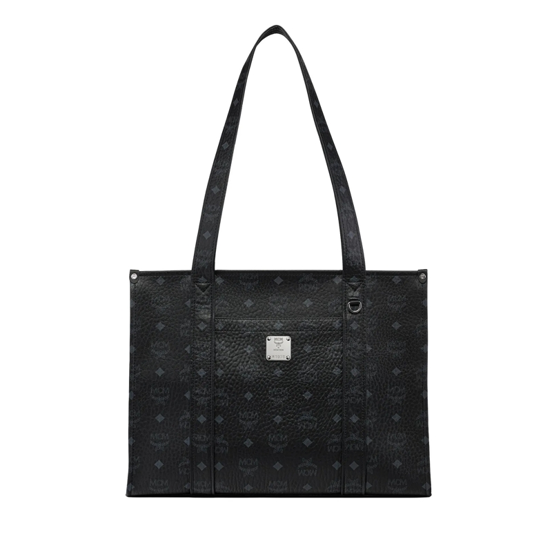 MCM Tote Aren Vi Tote Lrg Bk Black