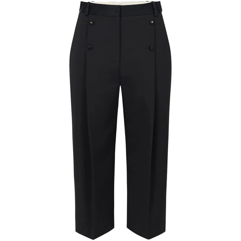 Elisabetta Franchi  Trousers Black schwarz