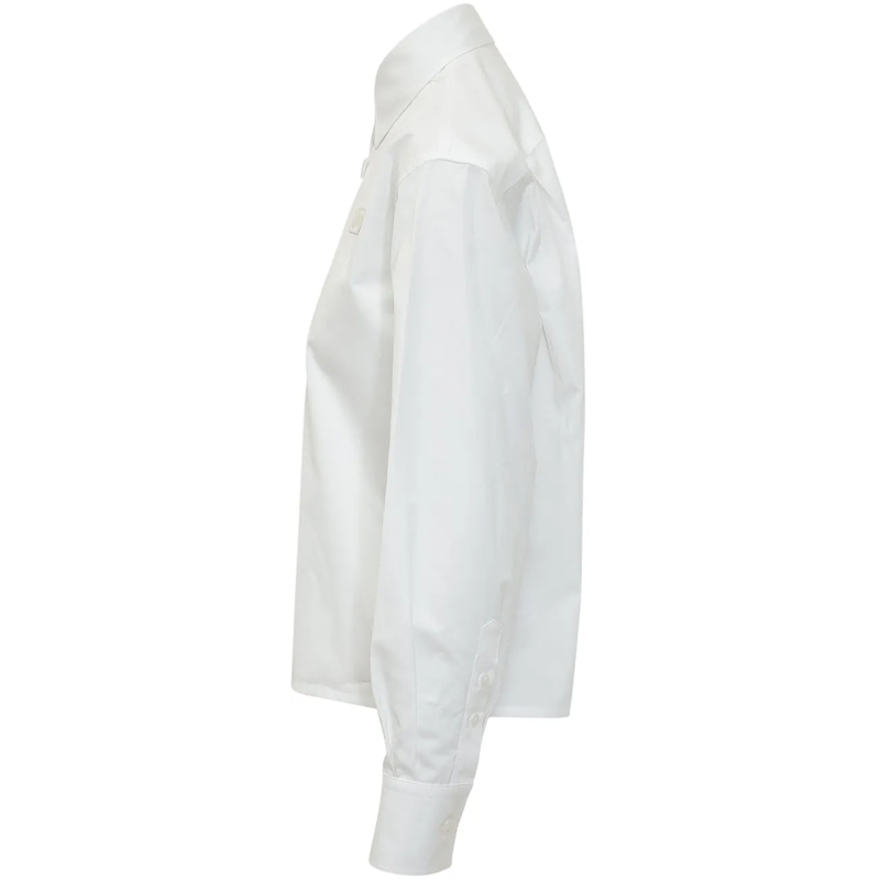 Off-White Chemisier Camicia Popeline Regolare weiß(Image 3)