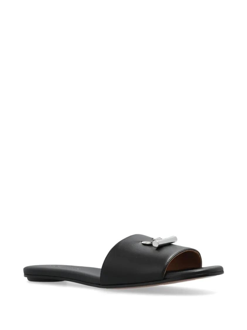 Thumbnail - Alexander McQueen Sandalen - Open Toe Slip-On Sandals - Gr. 37 (EU) - in Schwarz - für Damen