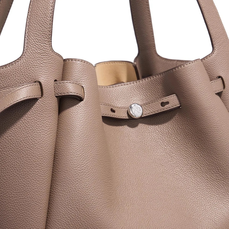 Tory Burch Shopper Romy Tote Wild Mushroom(Image 4)