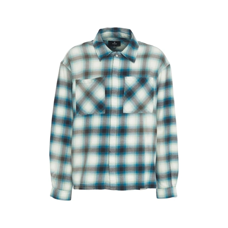 Represent Hemd Classic Plaid Cotton Shirt Blue