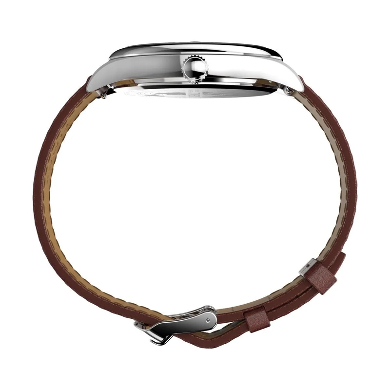 Timex Automatikuhr Quarz-Analoguhr Timex Legacy braun (Image 5)
