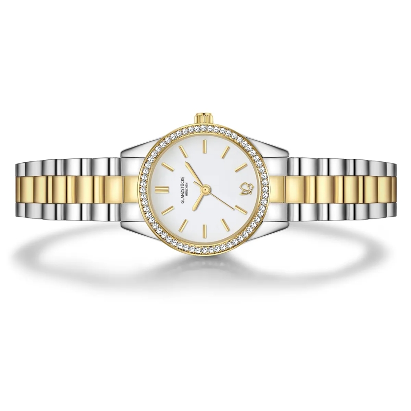 Glanzstücke München Automatikuhr Damen Armbanduhr Edelstahl silber(Image 3)