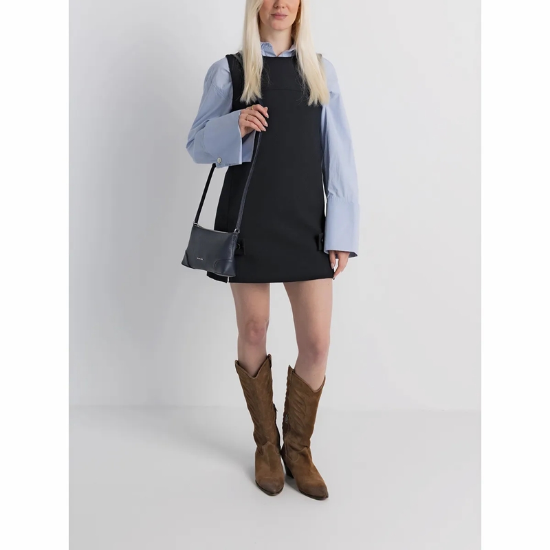 MICHAEL Michael Kors Crossbody Bag Murphy Sm Ew Zip Xbody Dress Blues(Image 3)