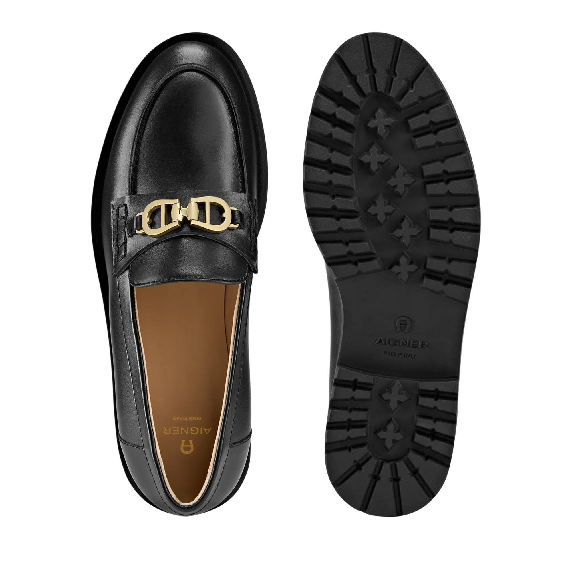 Thumbnail - Aigner Slipper & Pantoletten - loafer AVA 59B - Gr. 36 (EU) - in Schwarz - für Damen