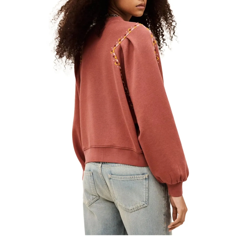 BASH  Ba&sh Sweat Mesta Sweaters Roze 1e26mest rose(Image 3)