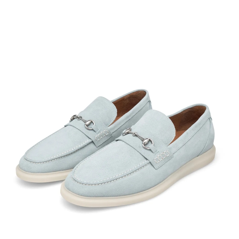 Henry Stevens Monkstraps Loafer Elia HL1 hell-blau(Image 2)