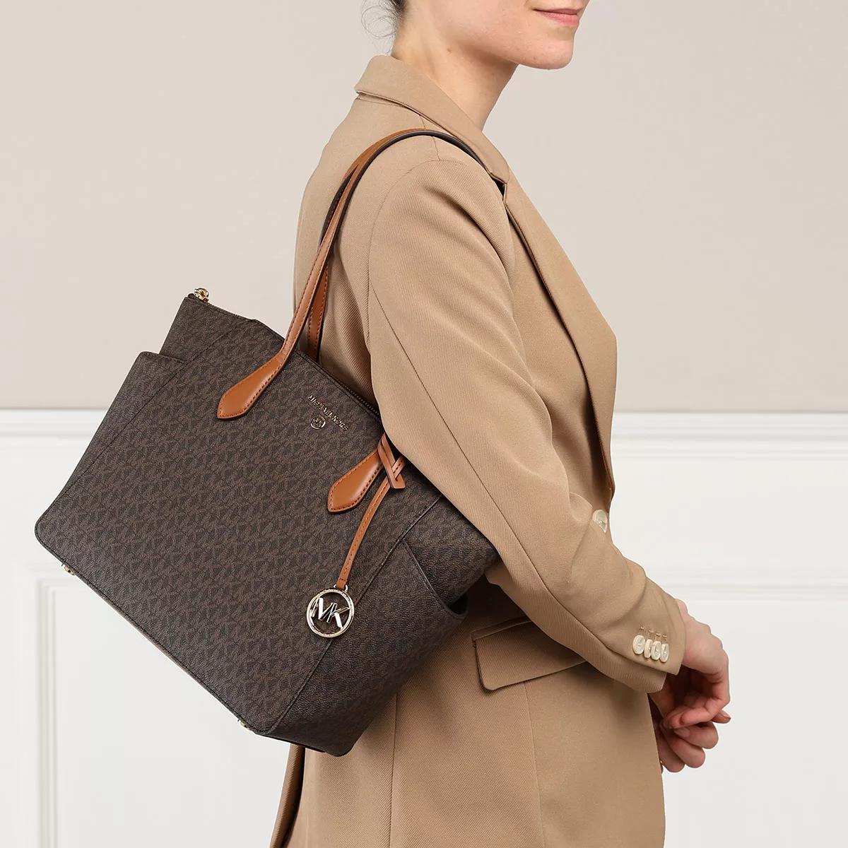 Michael Kors Md Tz Tote Brown Acorn Fourre tout