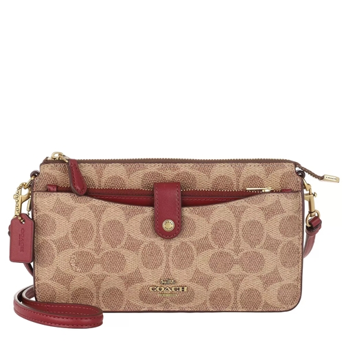 Coach Womens SLGs Multifunctions  Red Pochette
