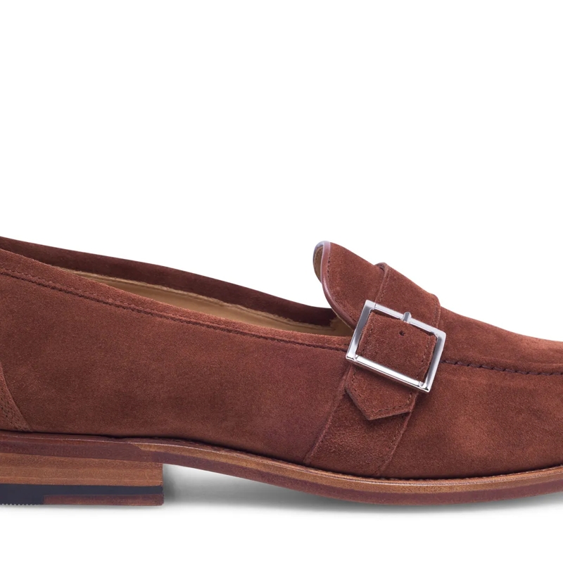 Heinrich Dinkelacker Loafer Loafer Wien Single Monk V mittel-braun(Image 3)
