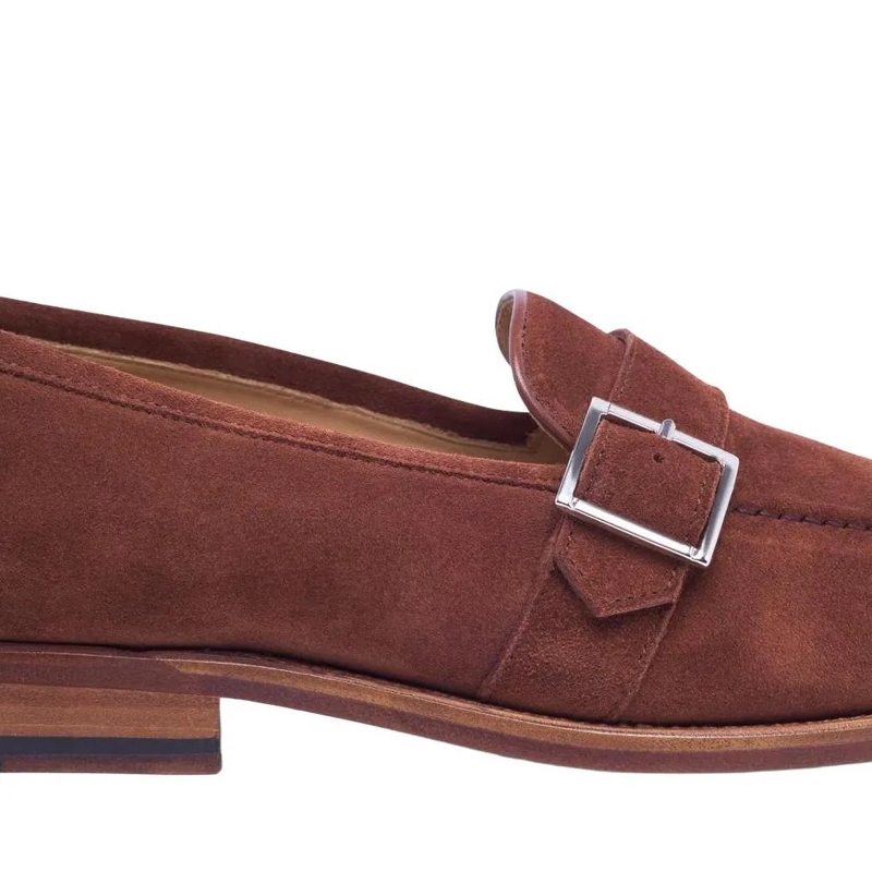 Heinrich Dinkelacker Loafer Loafer Wien Single Monk V mittel-braun(Image 3)