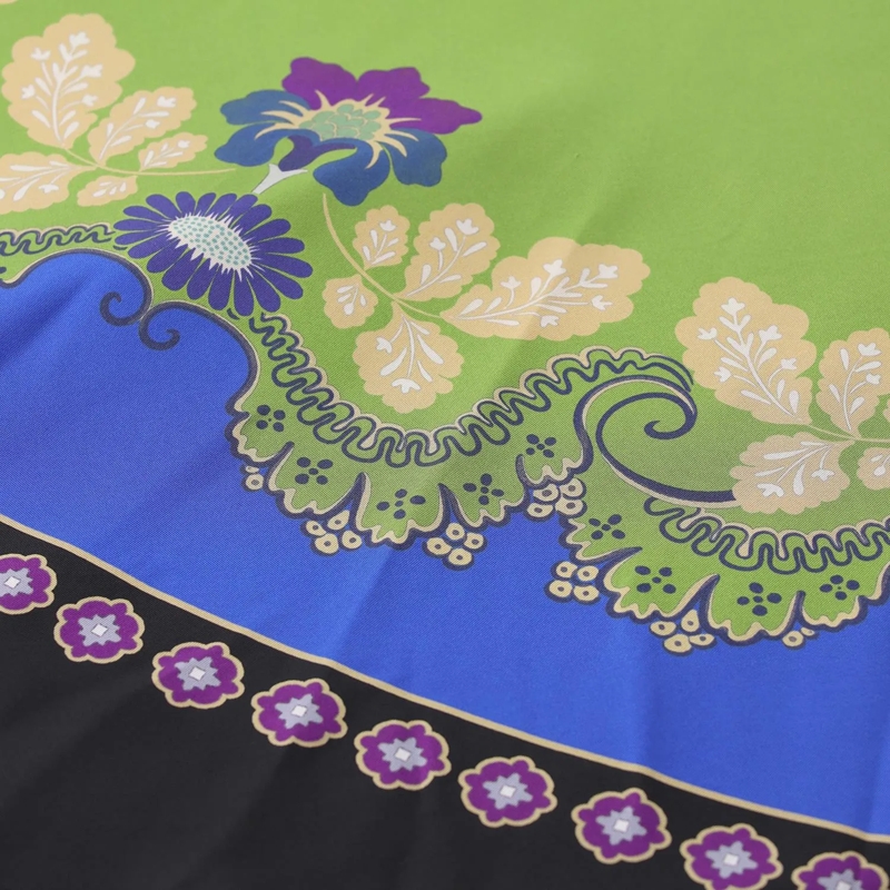 LaDoubleJ Maxirok Midirock aus Seide grün(Image 4)