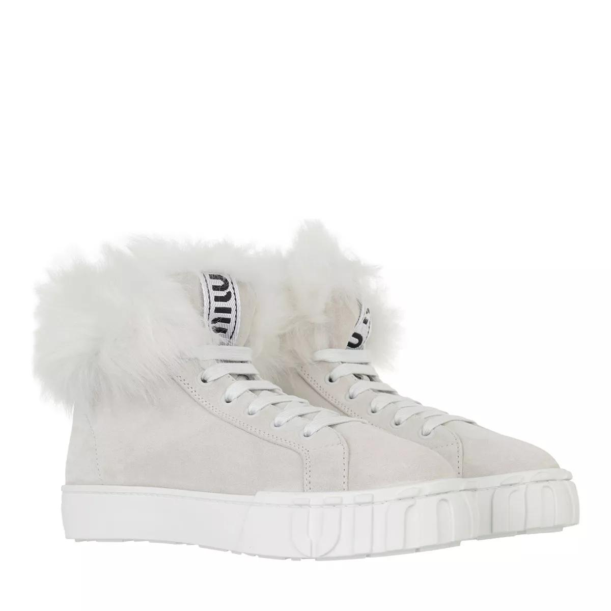 Miu miu high top hot sale sneakers