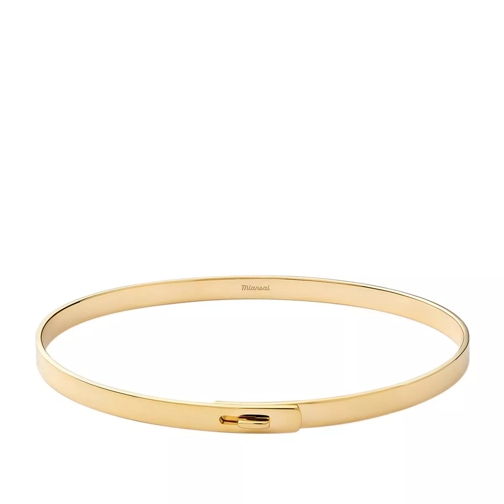 Miansai Thin Standard Cuff Polished Gold Bracelet