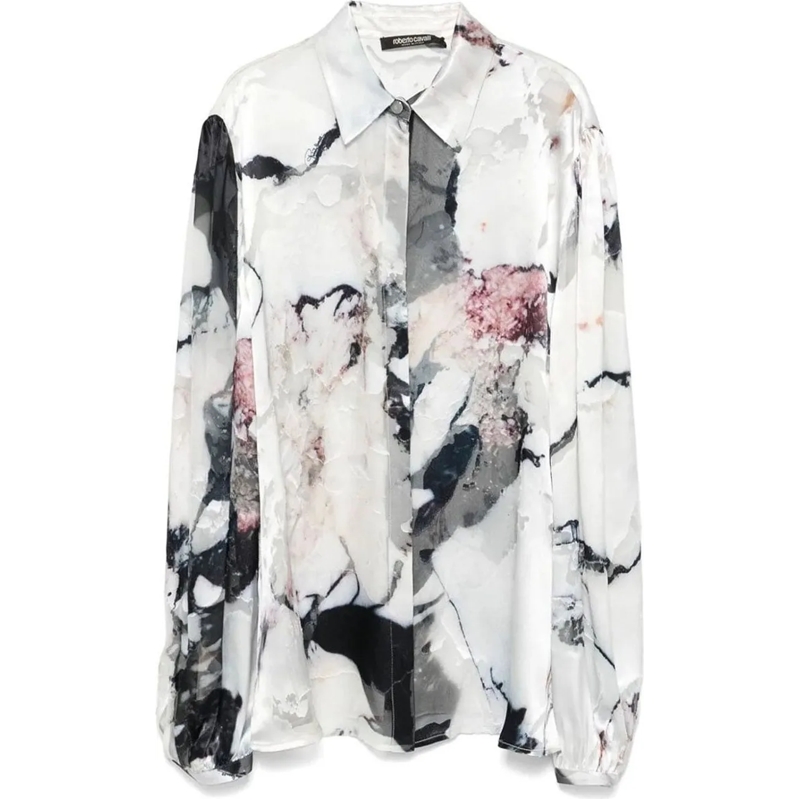 Roberto Cavalli T-shirt Shirts Divers mehrfarbig