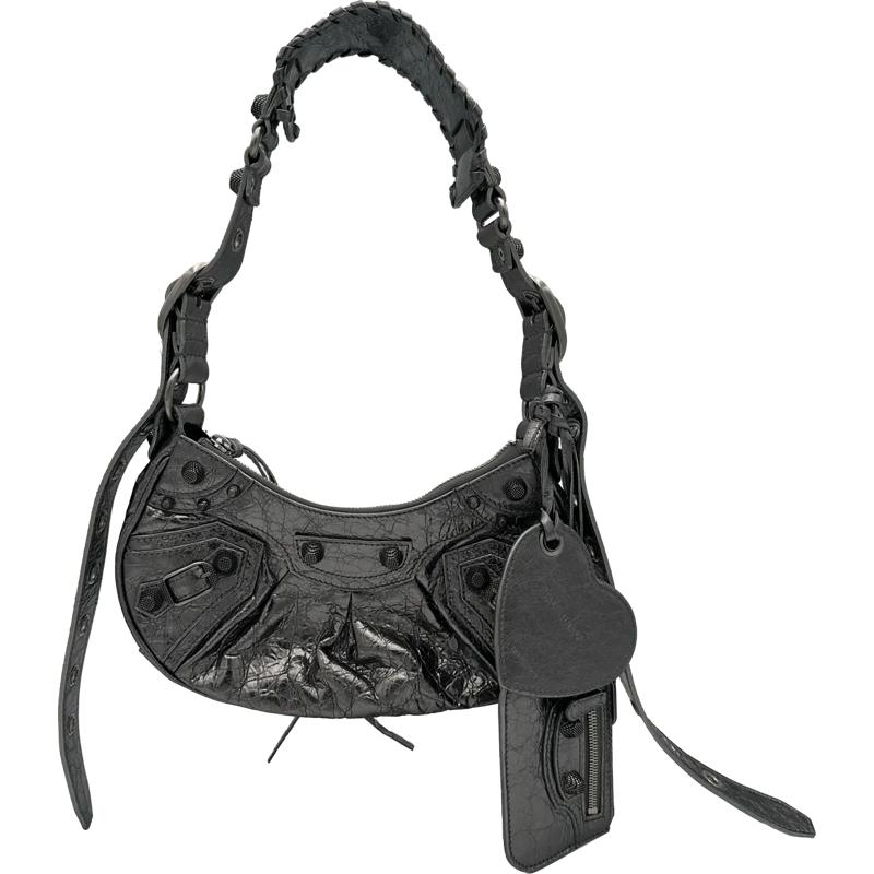 Balenciaga Schultertasche Balenciaga Cagole XS - Silver silber