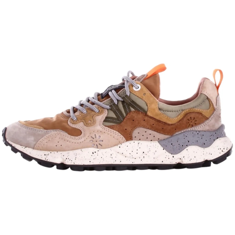 Flower Mountain Low-Top-Sneaker Sneakers Brown Beige braun