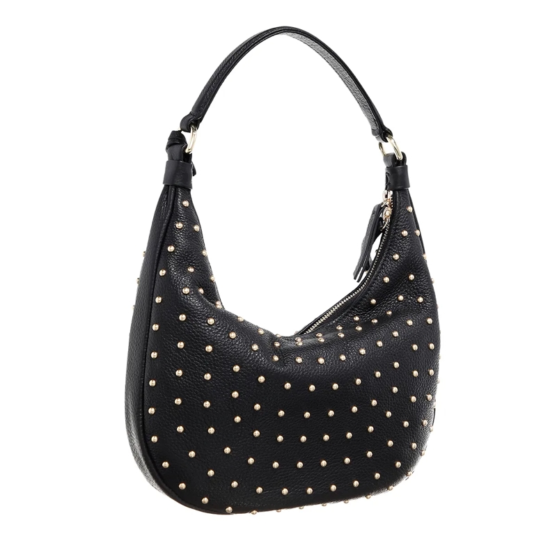 Abro Hobo Bag Beutel Nana Mini/ Black/Gold Black/Gold(Image 3)