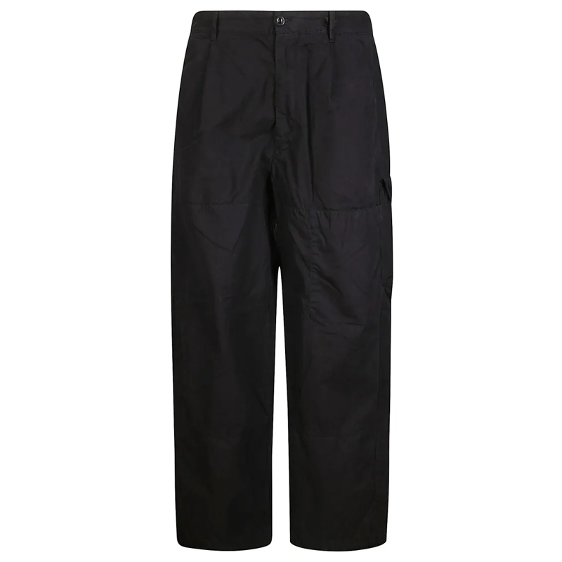 CP Company Anzugshose Loose Fit Cargo Trousers Black