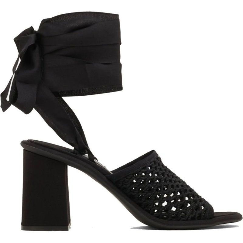 Miu Miu Sandales Miu Miu Macrame Sandals schwarz(Image 7)