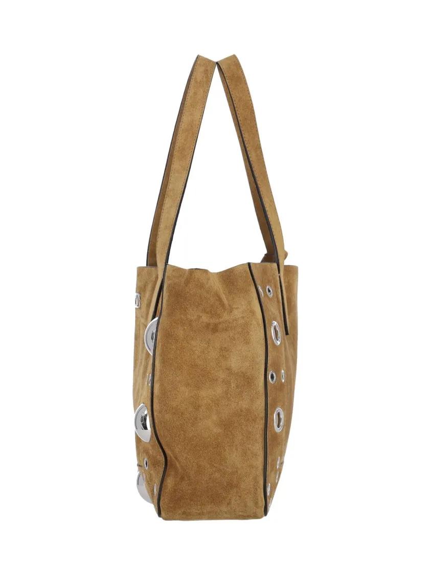 Valentino Garavani Shoppers & Totes "Nellcôte" Small Tote Bag – Brown in bruin