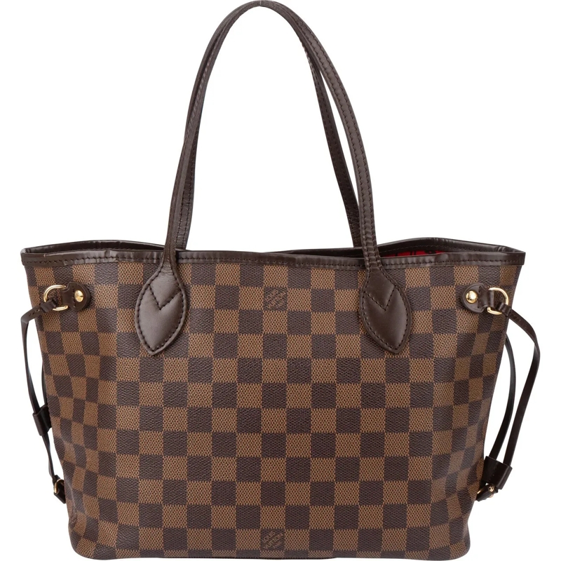 Louis Vuitton Tote Louis Vuitton Damier Ebene Monogram Neverfull PM H braun