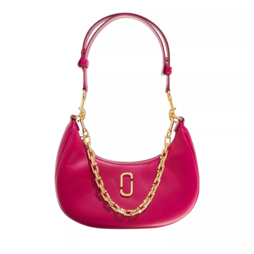 Marc Jacobs The Small Curve Leather Bag Lipstick Pink Schultertasche