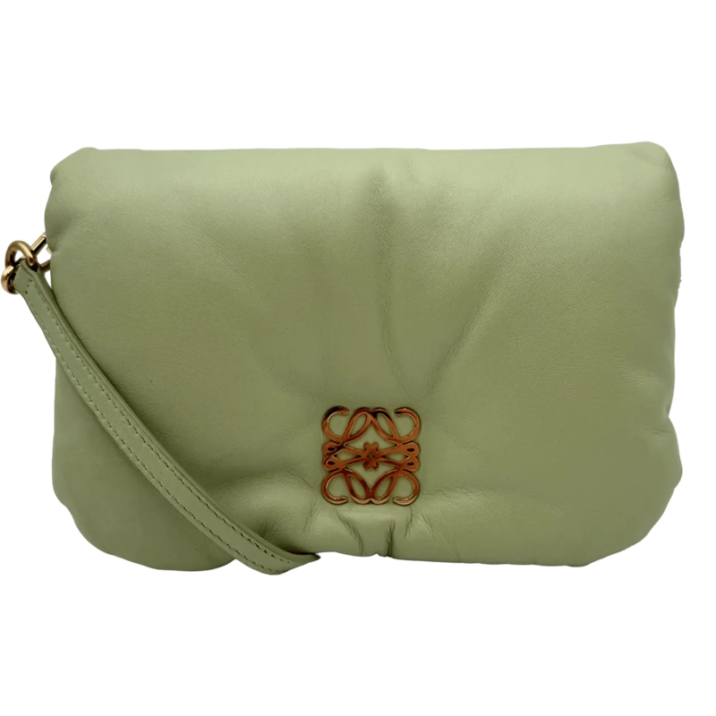 Loewe Fourre-tout Loewe Mini Puffer Goya - Light Green grün