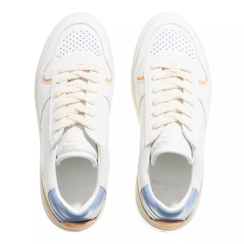 Copenhagen Low-Top-Sneaker CPH76 Leather Mix White/Light Blue(Image 4)