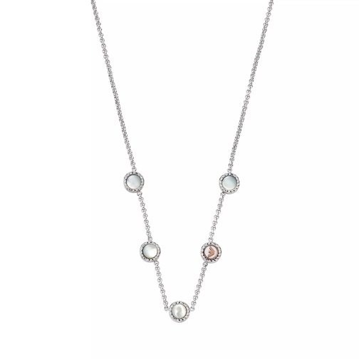 Emporio Armani Stainless Steel Necklace Silver Kurze Halskette
